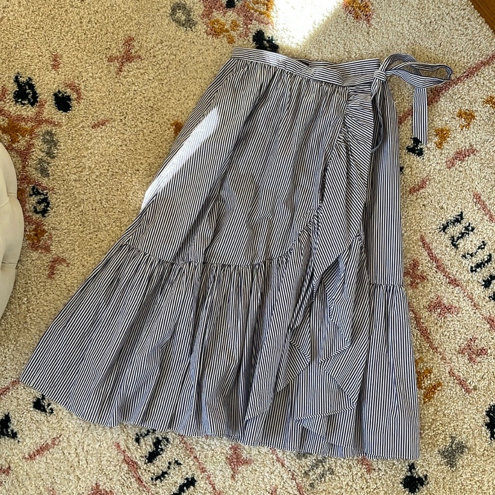 J Crew Ruffle Skirt